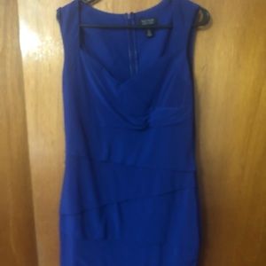 Beautiful Indigio blue fall dress